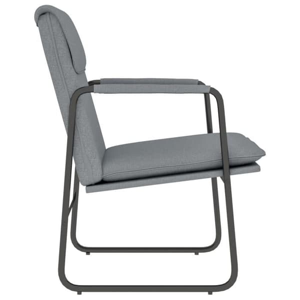 Maison Exclusive - Liggestol Lys grå 55x64x80 cm Stof