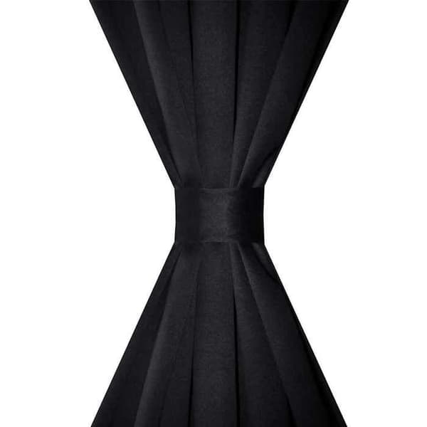 Valoeste - Maison Exclusive - Musta - 135 x 245 cm - Halkaisupää