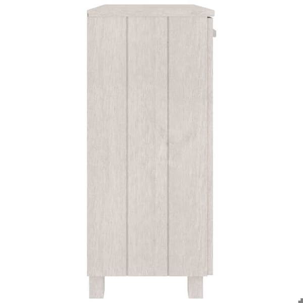 Maison Exclusive - Buffé HAMAR Vit 85x35x80 cm Massivt furu