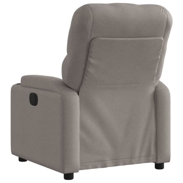 Maison Exclusive - Elektrisk lænestol Taupe Stof