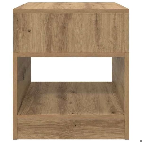 Maison Exclusive - Sidebord i håndlavet eg 40,5 x 40 x 45 cm