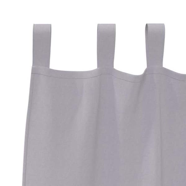 Mørklægningsgardiner - EKSKLUSIV HUS - 2 stk (260 x 140 cm) - Metalgrå - Polyester - Blokerer 80–90% lys Metallisk grå