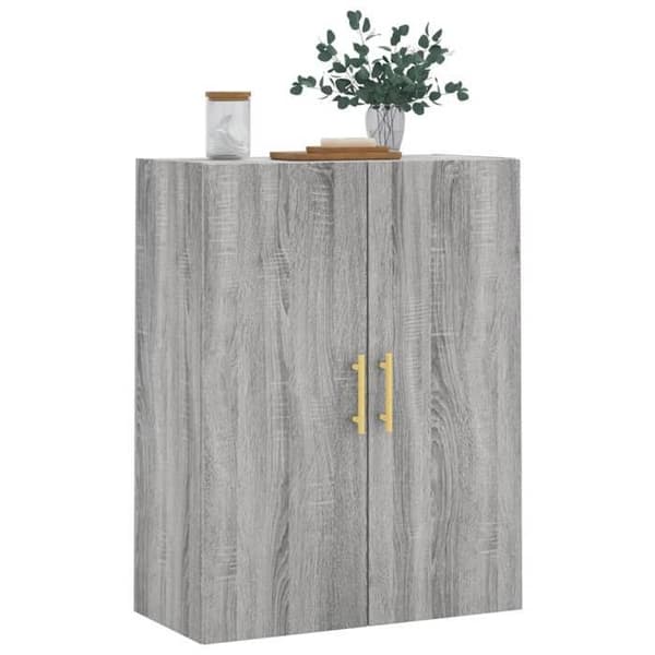 Maison Exclusive - Sonoma harmaa seinäkaappi 69,5x34x90 cm