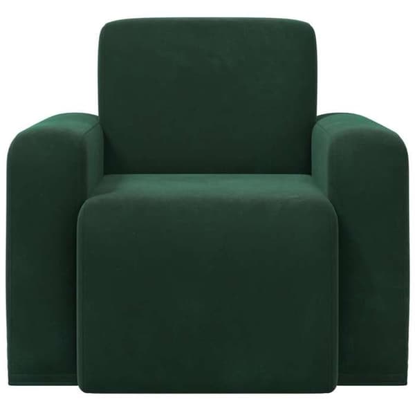 Maison Exclusive - Mørkegrøn Velour Stol