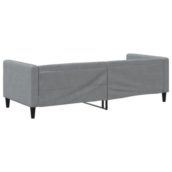Maison Exclusive - Vaaleanharmaa 90x190 cm kangas ilman patjaa Ljusgrått