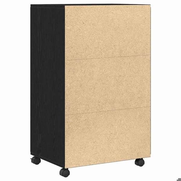 Maison Exclusive - Skab i sort eg 55 x 40 x 82 cm