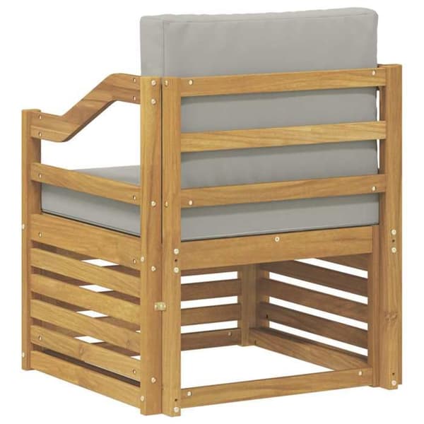 Maison Exclusive - Utomhussoffgrupp i vit polyester