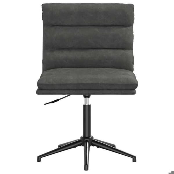 Maison Exclusive - Matstolar set om 2 svart konstläder