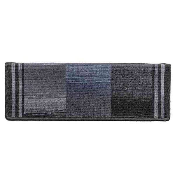 Maison Exclusive - Selvklebende trappetæpper 10 stk 65x21x4 cm Sort og grå svart och grått