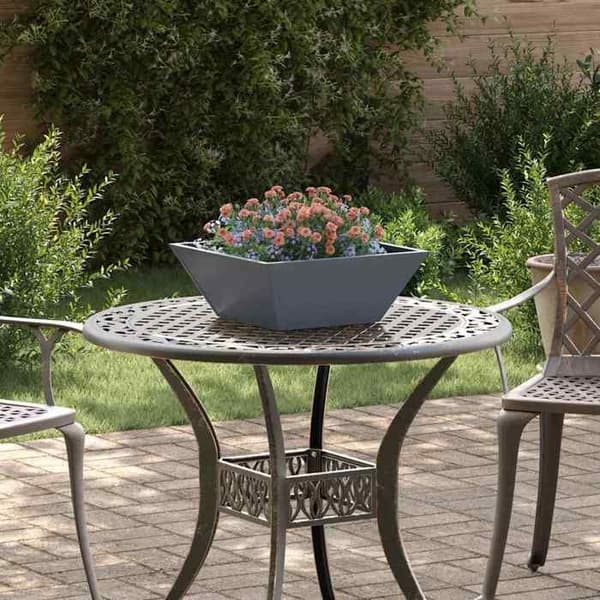 Maison Exclusive - Anthracite-puutarhakori 40 x 40 x 15 cm antracit