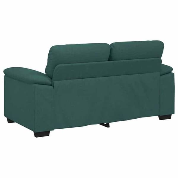 Maison Exclusive - Sofa 2 pladser mørkegrøn 160 x 81 x 84 cm i stof