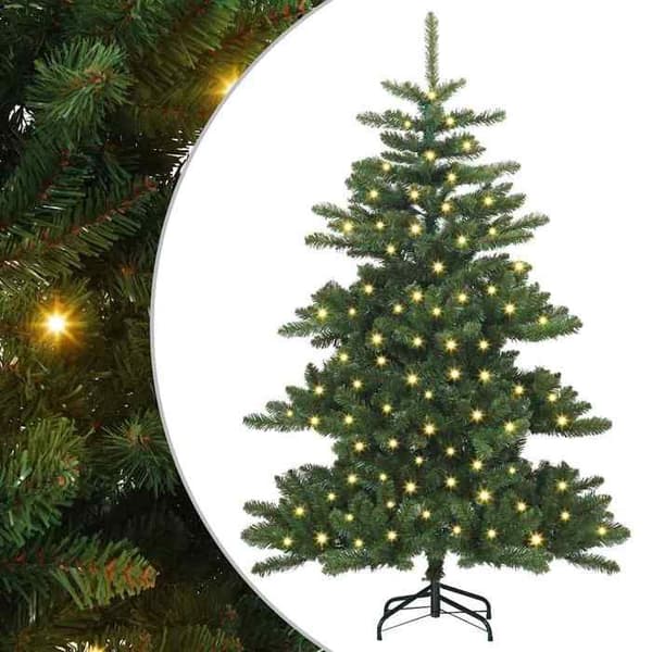 Maison Exclusive - Kunstig Juletræ med Ledningsgrene Grøn 150 cm Grön