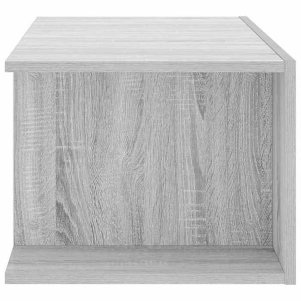 Maison Exclusive - TV-møbel med LED-lys Sonoma grå 90x39x30 cm