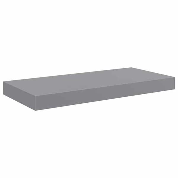 Maison Exclusive - Flytande vägghyllor 4 st grå 50x23,5x3,8 cm MDF Grå