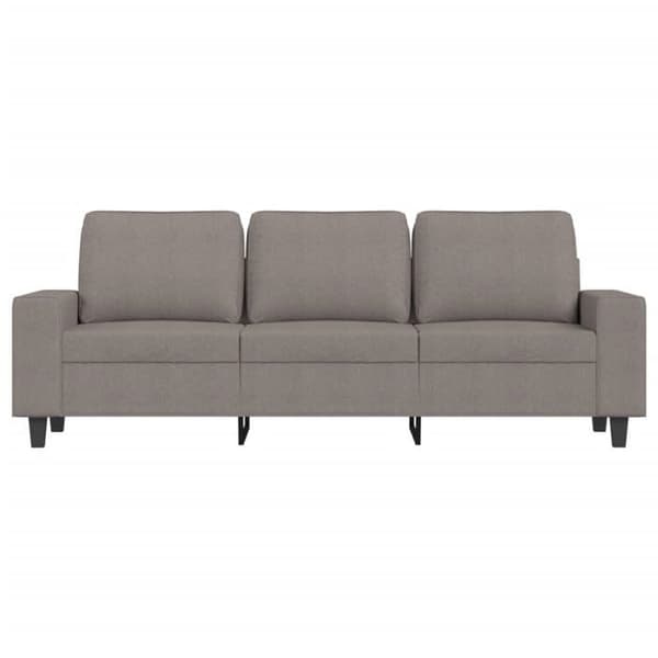 Maison Exclusive - 3-sitssoffa Taupe 180 cm Tyg