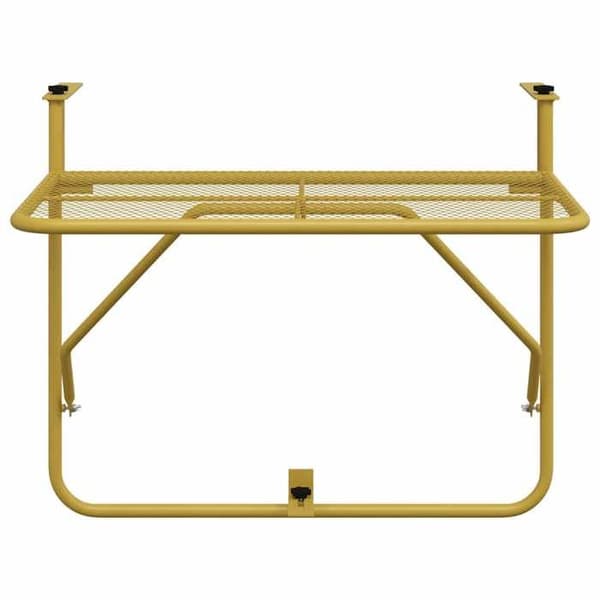 Maison Exclusive - Balkonbord Guld 60x40 cm Stål gyllene