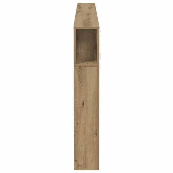 Maison Exclusive - Håndlavet egetræ senghovedgærde 200x18,5x102,5 cm