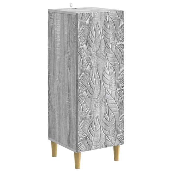 Maison Exclusive - Buffé Sonoma grå 33 x 34,5 x 90 cm Ingenjörsträ