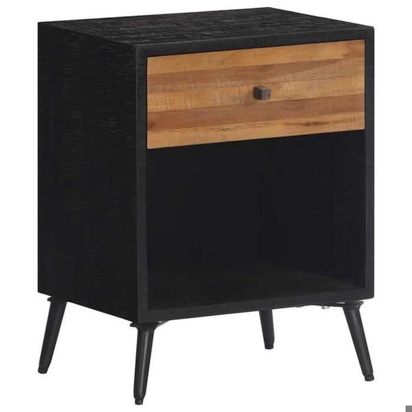 Maison Exclusive - Yöpöytä 40x30x50 cm tiikkipuusta