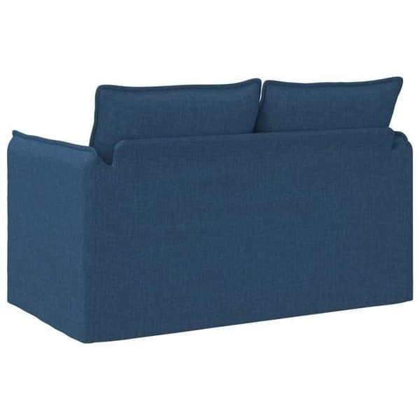 Maison Exclusive - Blå Soffa 136 x 82 x 85 cm tyg Blå