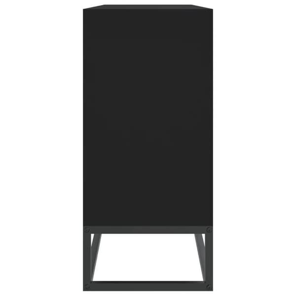 Maison Exclusive - Musta buffet 105x30x65 cm insinööripuuta