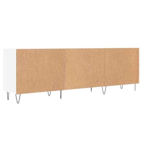 Maison Exclusive - TV-möbel vit 150x30x50 cm ingenjörsträ Vit
