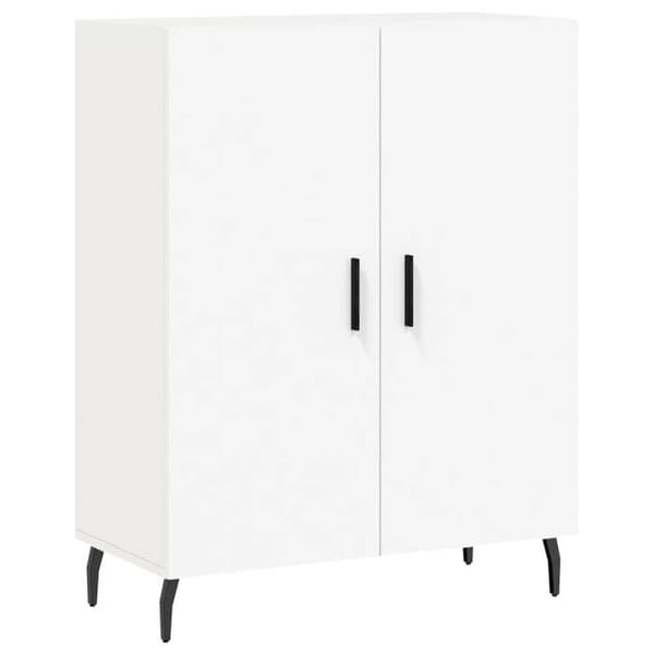 Maison Exclusive - Vit buffé 69,5x34x90 cm ingenjörsträ