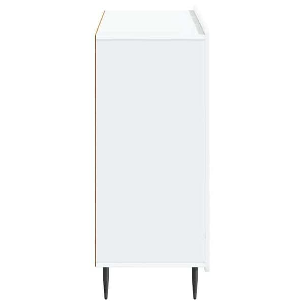 Maison Exclusive - Buffet Hvid 89 x 34,5 x 82 cm Ingeniørtræ