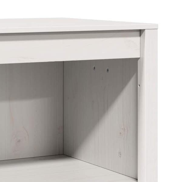 Maison Exclusive - Utomhusköksmöbel MEPPEL 2 st Vit