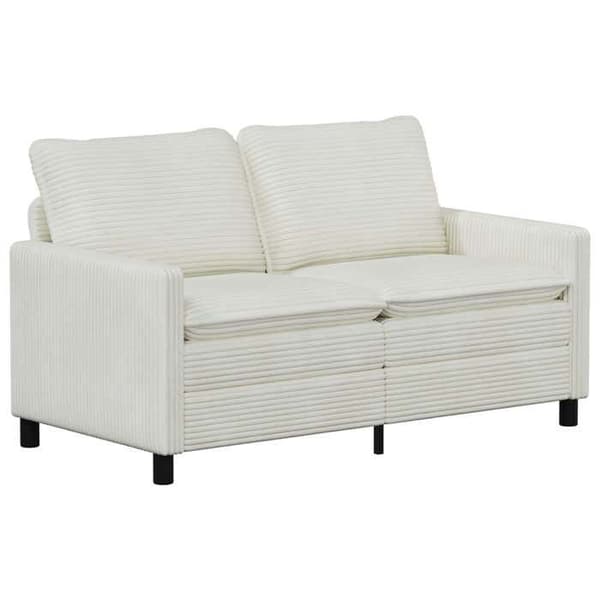 Maison Exclusive - Soffa Creme 156 x 81 x 87,5 cm Polyester Grädde