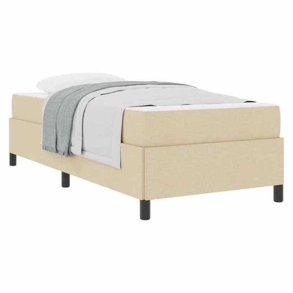 Maison Exclusive - Jousipatja Kermansävy 100 x 200 cm kangas Grädde