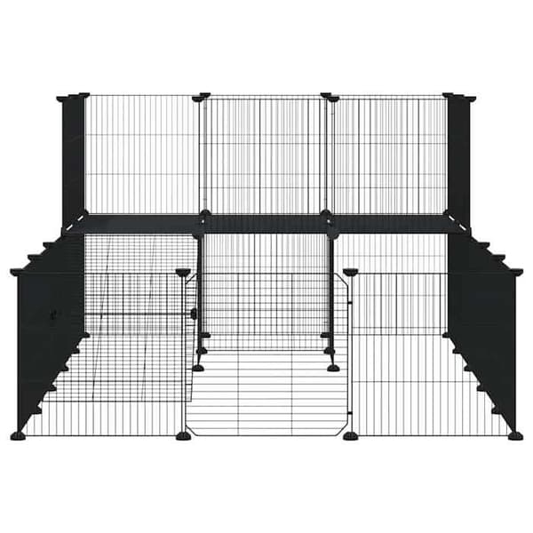 Koojer & burar - Maison Exclusive - 36 paneler 35x35 cm - Pulverlackerad stål - Inbyggd dörr