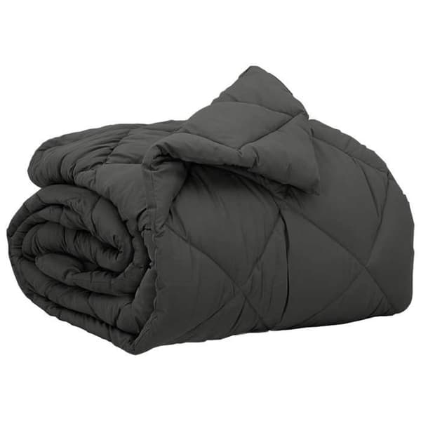 Duvet - EKSKLUSIV HUS - 155 x 220 cm - Antracit - Mikrofiber - 4 sæsoner antracit