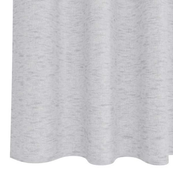 Maison Exclusive - Gardin i Voile 2 st Ljusgrå 245 x 140 cm Polyester