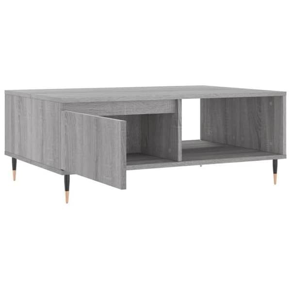 Maison Exclusive - Soffbord sonoma grå 90x60x35 cm ingenjörsträ