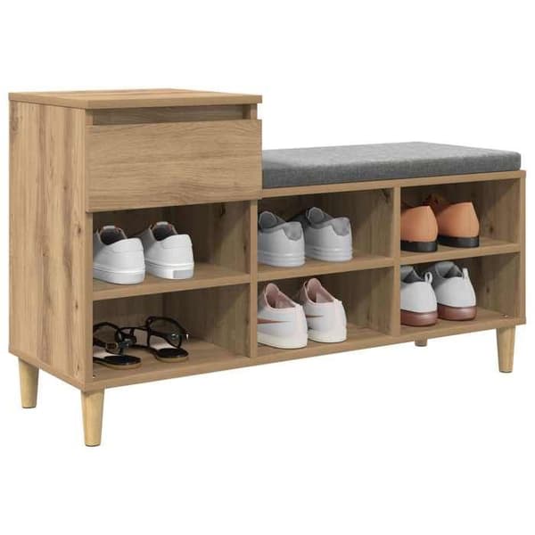 Maison Exclusive - Kengäteline 102 x 36 x 60 cm Tekninen puu