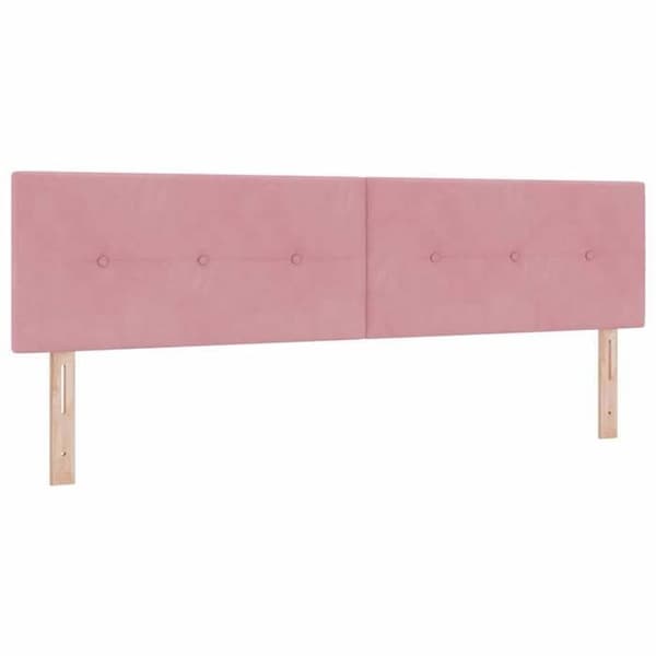 Maison Exclusive - Jousipatja ruusupäällysteellä 180 x 200 cm Sametti