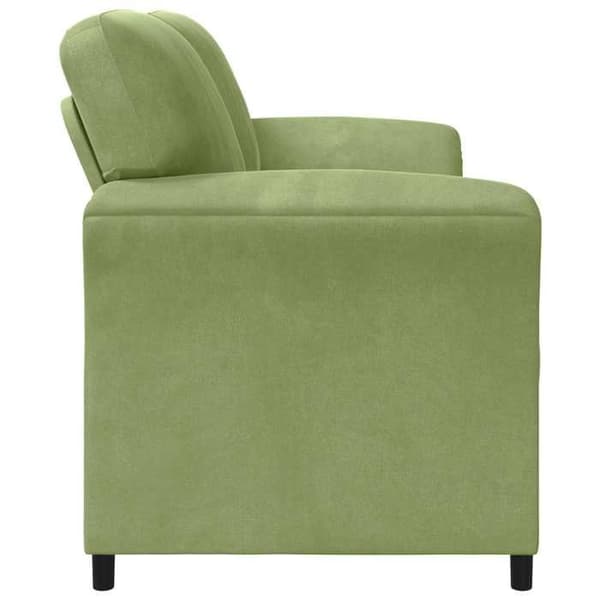 Maison Exclusive - Sofa 3 pladser Lys grøn 198 x 83 x 95 cm Velour