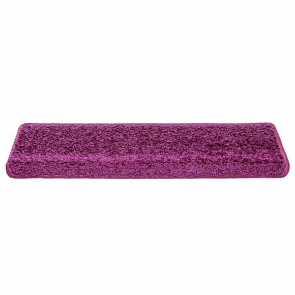 Maison Exclusive - Trappmatta 30 delar 65 x 21 x 4 cm Lila Rektangulär kant