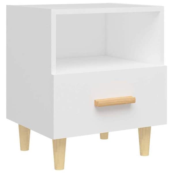 Maison Exclusive - Sängbord 2 st Vit 40x35x47 cm