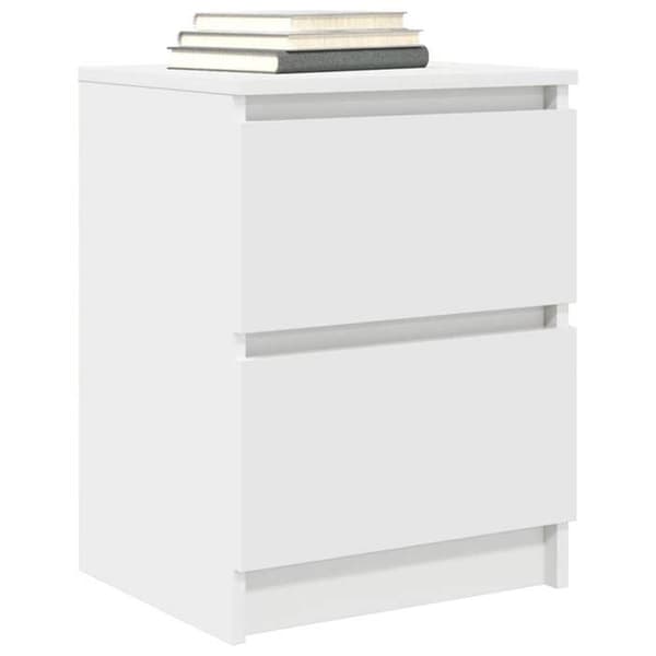 Maison Exclusive - TV-möbel vit 40x35x54 cm ingenjörsträ
