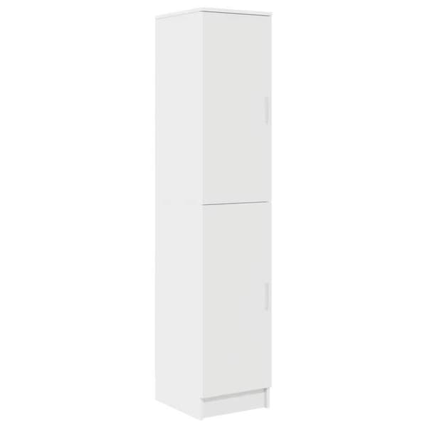 Buffé hög - EXKLUSIVT HUS - 35 x 39 x 168 cm - Vit - Ingenjörsträ - Nutida Vit