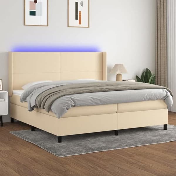 Maison Exclusive - LED-jousipatja kangaspäädyllä