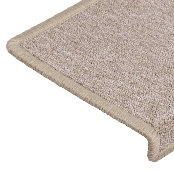 Maison Exclusive - Trappmatta 15 delar 65 x 21 x 4 cm Taupe Rektangulär kant Mol