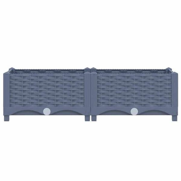 Maison Exclusive - Hævet seng 80x40x23 cm Polypropylen