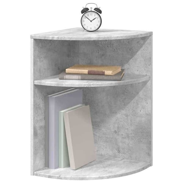 Maison Exclusive - Sidebord Grå beton 39,7 x 39,7 x 60 cm