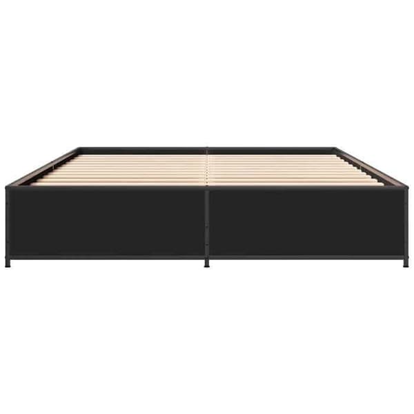 Maison Exclusive - Sengestel uden madras sort 135x190 cm