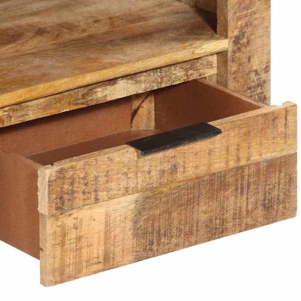 Maison Exclusive - TV-møbel 110x30x40 cm i rå mangotræ