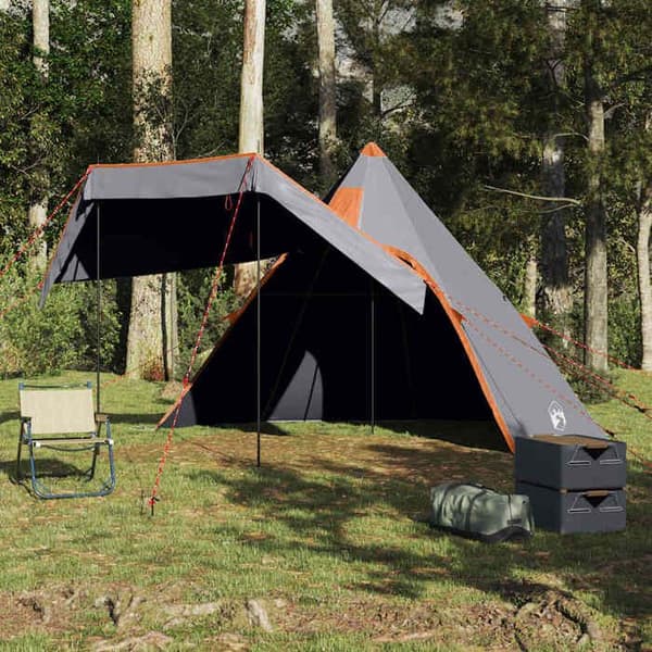 Maison Exclusive - 5 hengen harmaa vedenpitävä teltta tipi