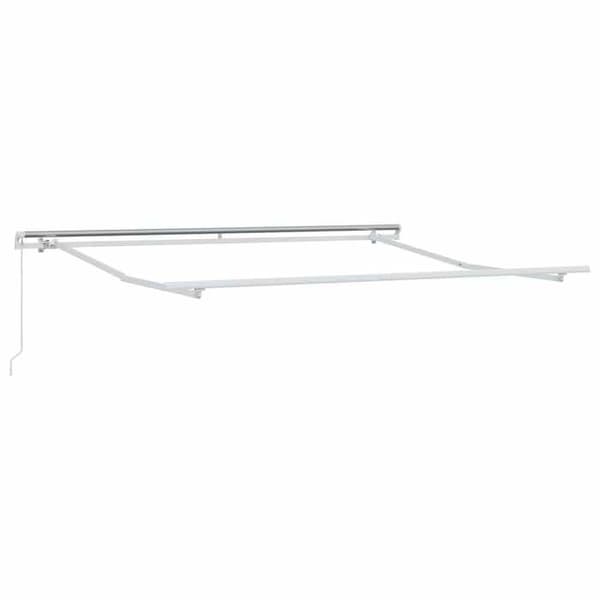Maison Exclusive - Fällbart tak i orange och brunt 300 x 250 cm